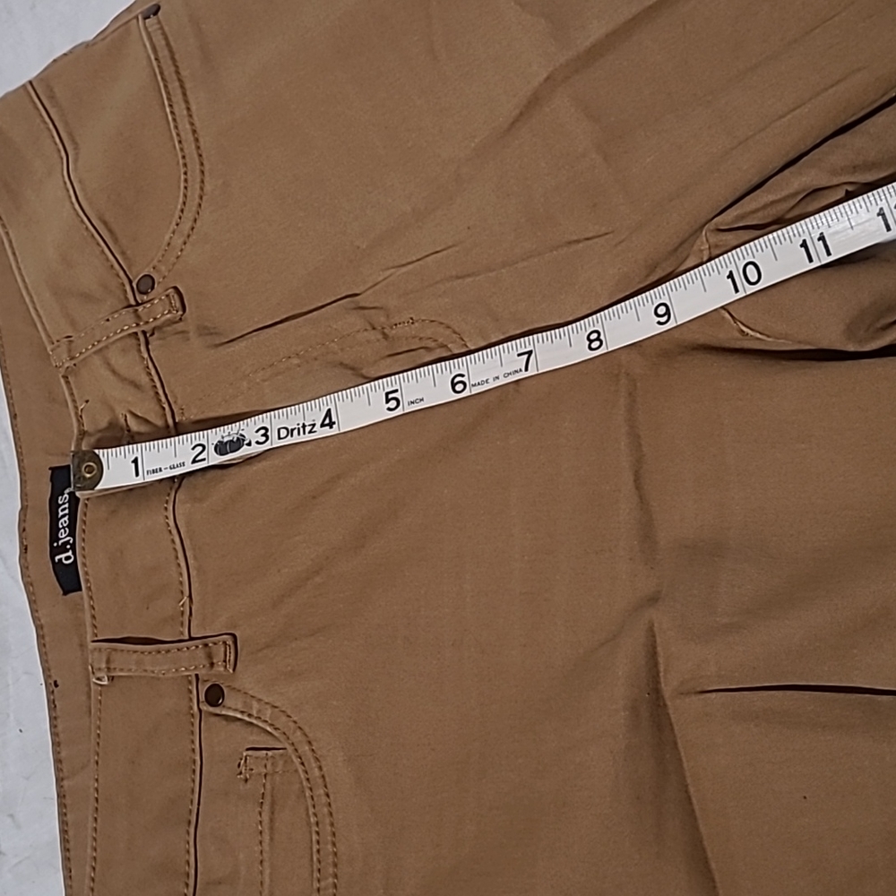 D Jeans Tan Stretch Skinny Jeans - Picture 5 of 6